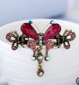 Butterfly Hair Clips for Women (Set of Hair Accessories)