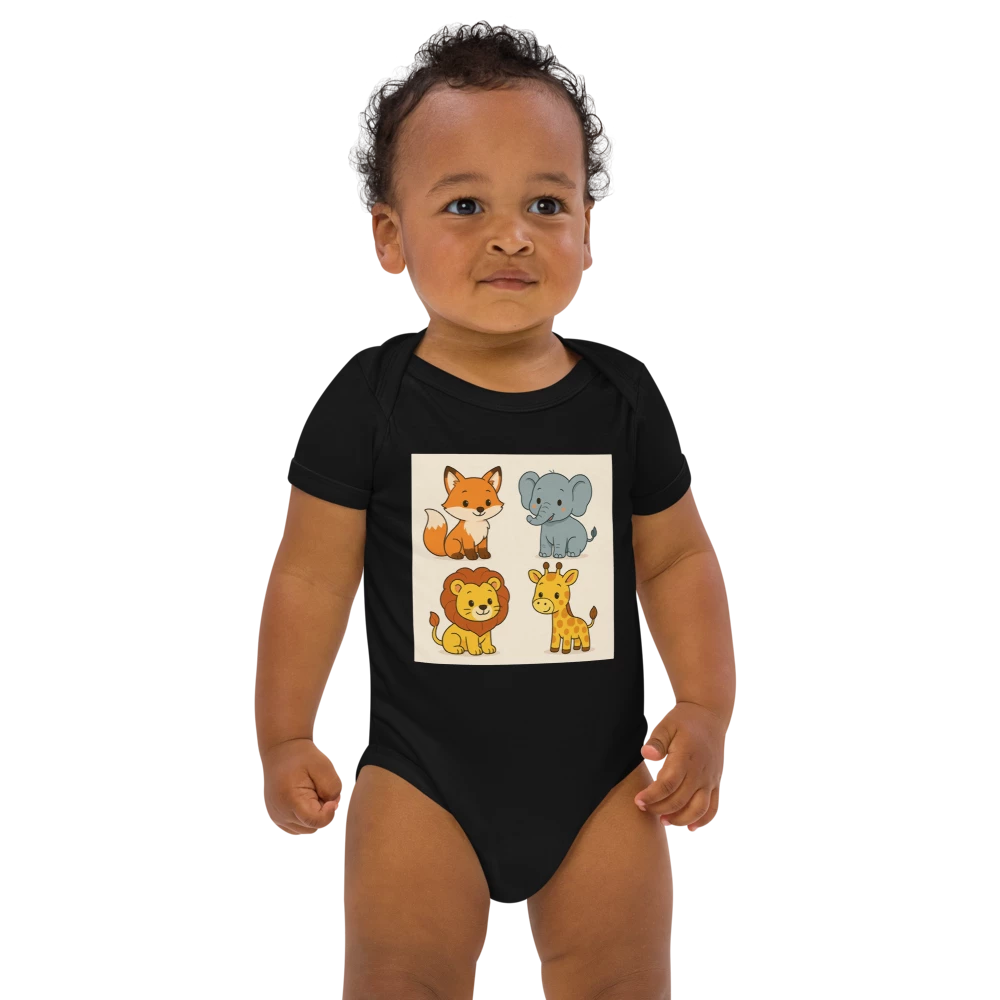 Organic Cotton Baby Bodysuit | Babybugz BZ10
