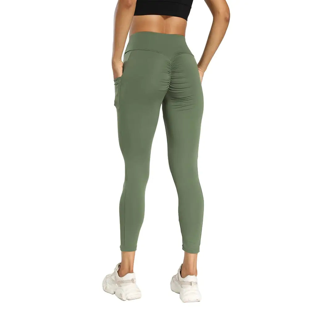 Hip Lifting Sports Yoga Leggings for Fitness Running