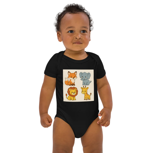 Organic Cotton Baby Bodysuit | Babybugz BZ10